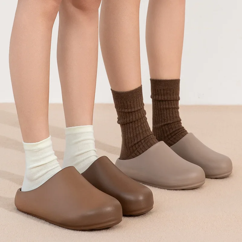 2026 New Men's Clogs & Mules Chef Shoes Wear Non-slip Couple Waterproof and Oil-proof Slippers Eva Cool Slippers Women's Slides