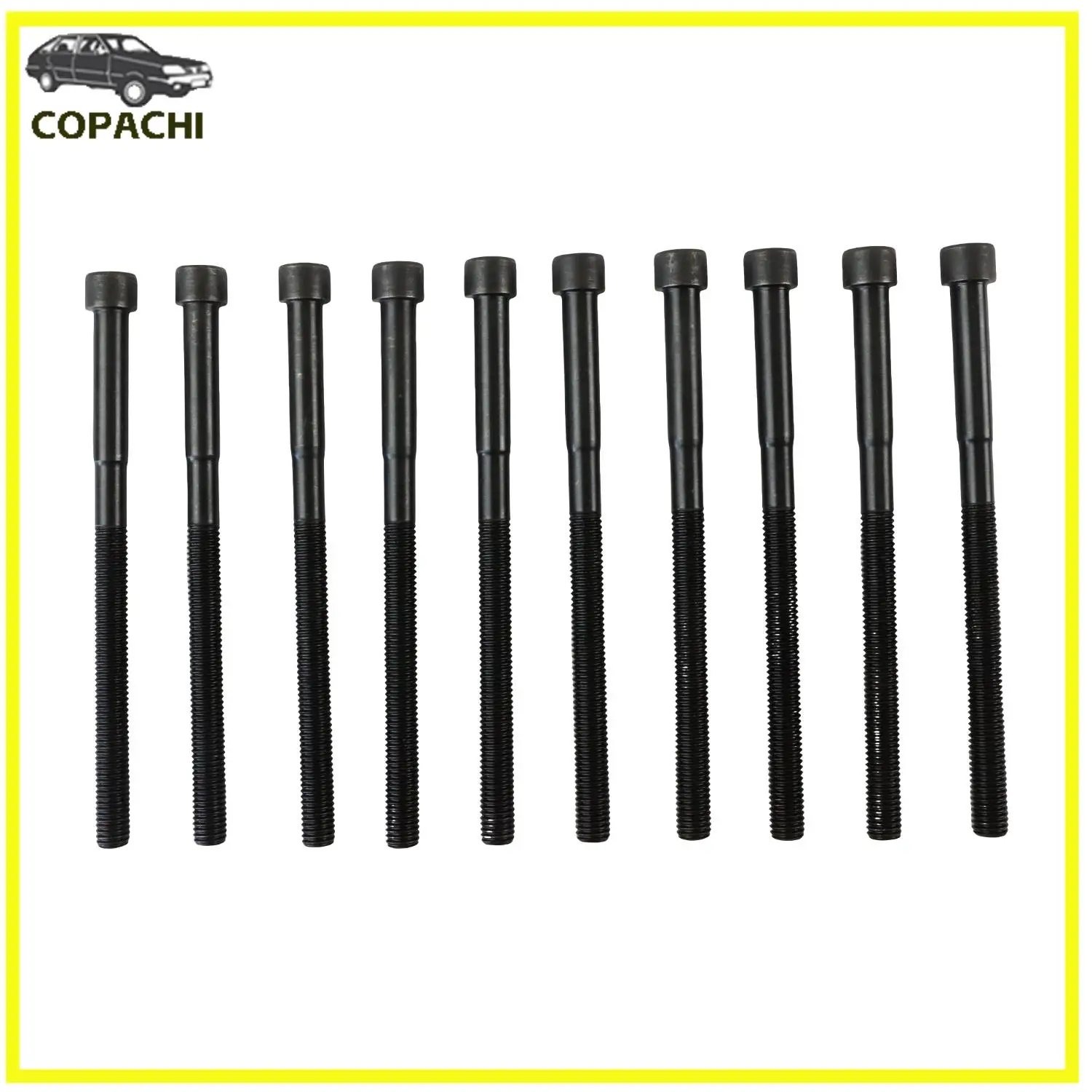 

10pcs 1.6L G4FG Engine Cylinder Head Bolt 22321-2B700 for Hyundai Accent Verna Creta Elantra HB20 Kia Forte Cerato Car Parts