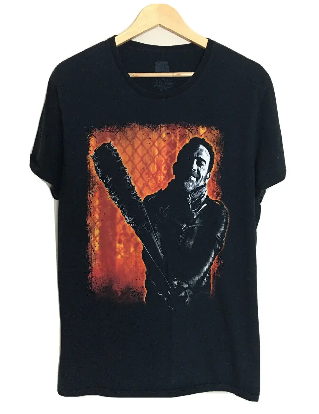 The Walking Dead shirt Black Crew Neck short Sleeve shirt Zombie shirt Netflix