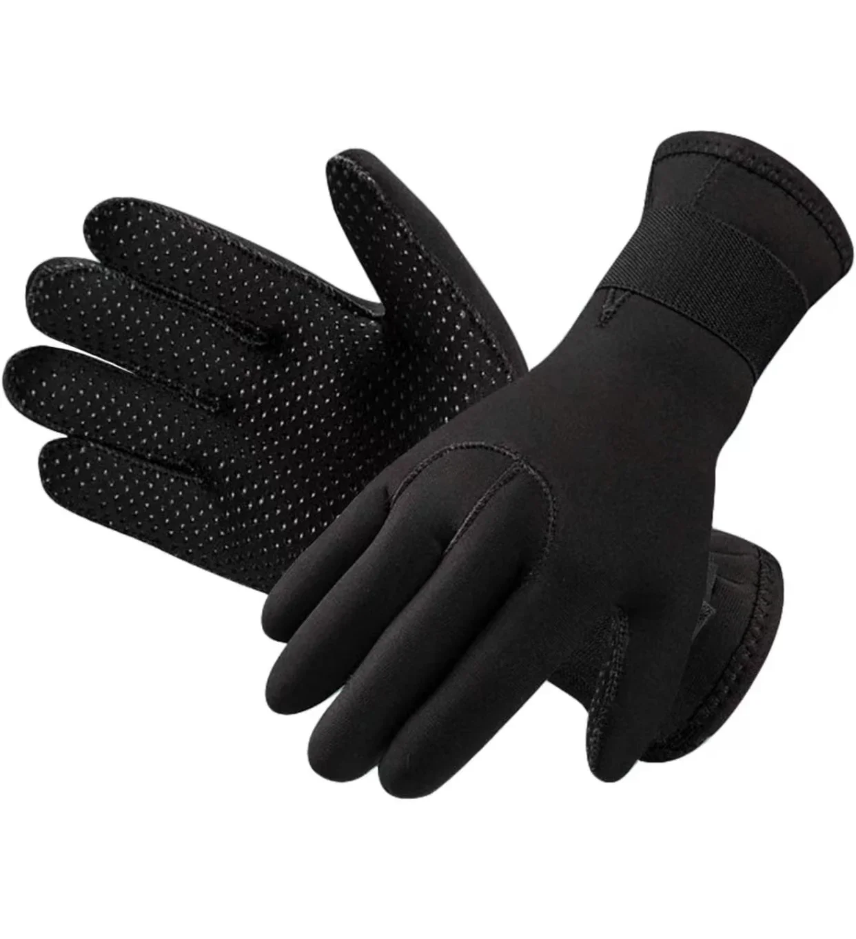 Neoprene Gloves 3mm Diving Glove  Anti-slip Stab-resistant Warm Gloves For Snorkeling  Fishing Water Sports