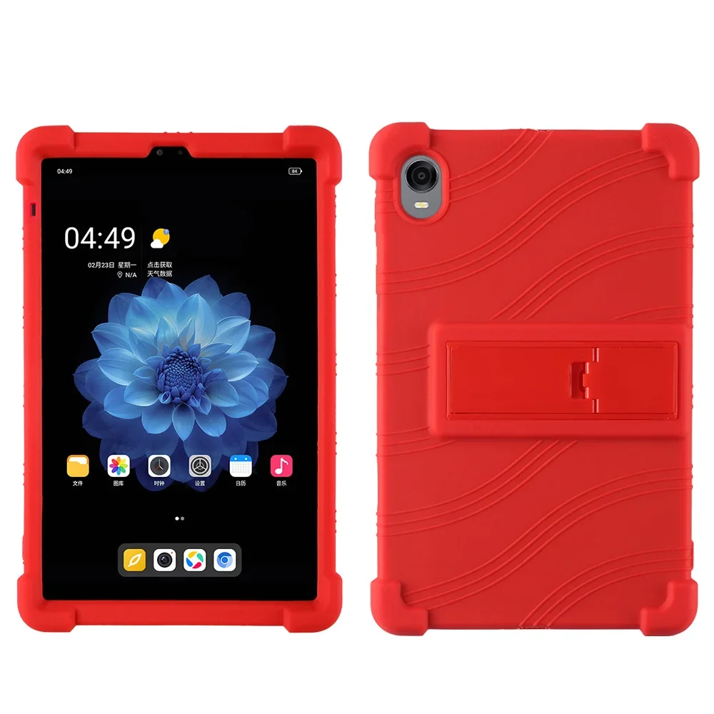 Capa para alldocube iplay60 mini pro8.4 polegadas tablet silicone capa protetora crianças amigável à prova de choque macio suporte ajustável capa