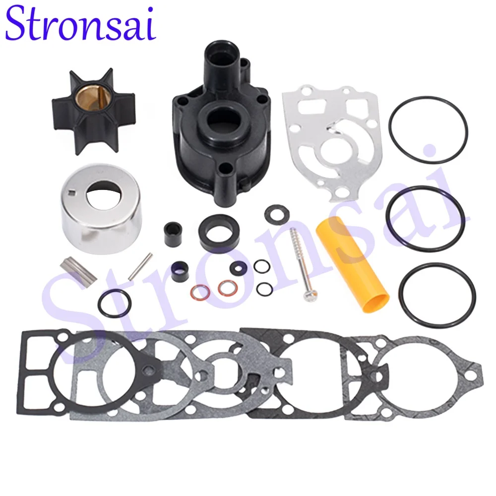 46-58618A4 For Mercury V6 150 175 200 225 Hp 1978-85 Water Pump Impeller Kit 46-78400A2 46-42579A4 18-3316