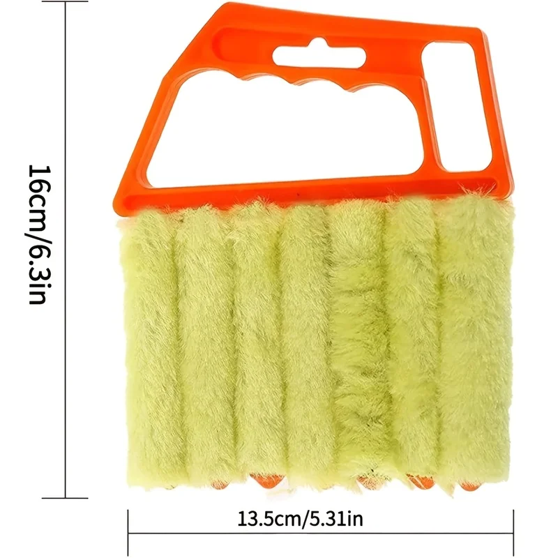Seven-Tooth Blind Spot Cleaning Brush – Mini Handheld Cleaning Brush, Suitable for Awnings, Wall Panels, Air Conditioners, Cars,