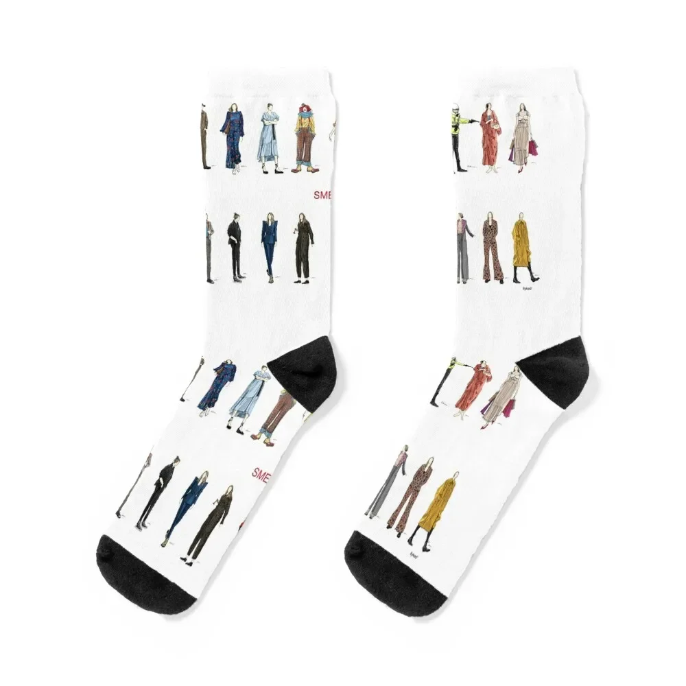 

killing eve villanelle season 3 Socks bright garter winter gifts Non-slip Socks Women's Men's