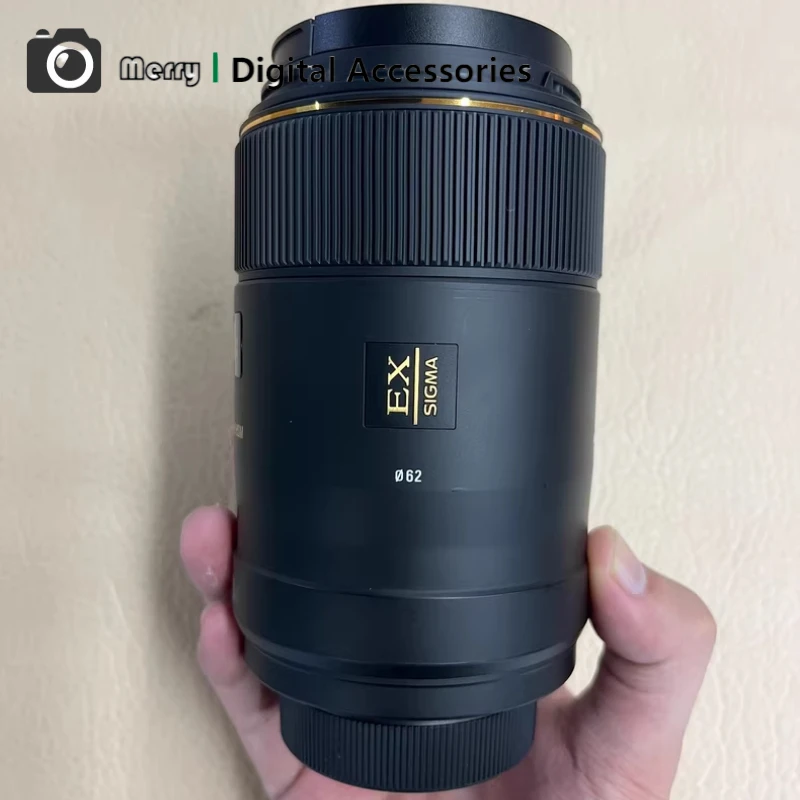 95% New Genuine For Sigma 105mm f/2.8 EX DG OS HSM Fixed focus macro lens