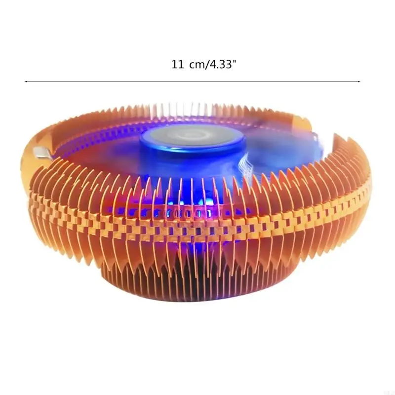 A9LF CPU Air Colerer CPU Radiator สำหรับ LGA 775 1150 1155 พัดลมระบายความร้อนแบบ Silent CPU