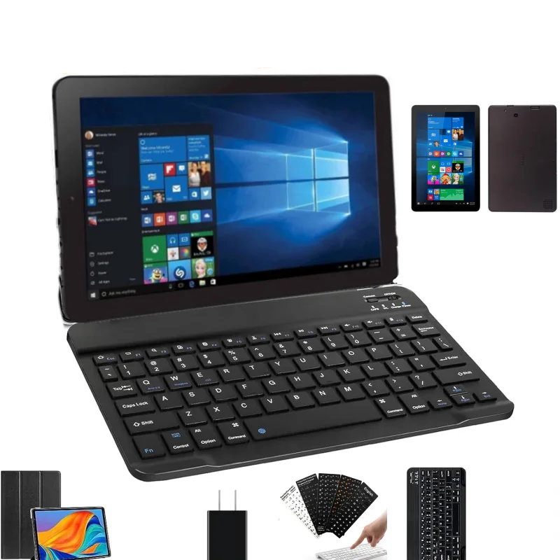 2GRAM+32GROM 10.1 INCH RCA With Bluetooth Keyboard Home Windows 10 Dual Camera 6000mAh 1280*800 IPS Screen