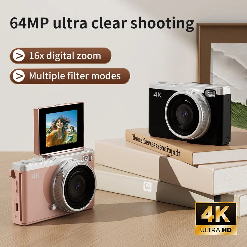 Factory Direct Supply OEM Custom Logo 2.8 Inch Screen Auto Focus 48MP 4K Video Recording Cheap Bulk 4K Digital Camera