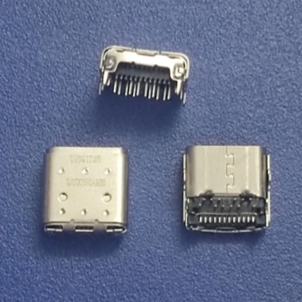 2 uds para Lenovo N23 Elgato Wave 3 puerto de carga tipo C interfaz de alimentación de 24 pines conector hembra USB