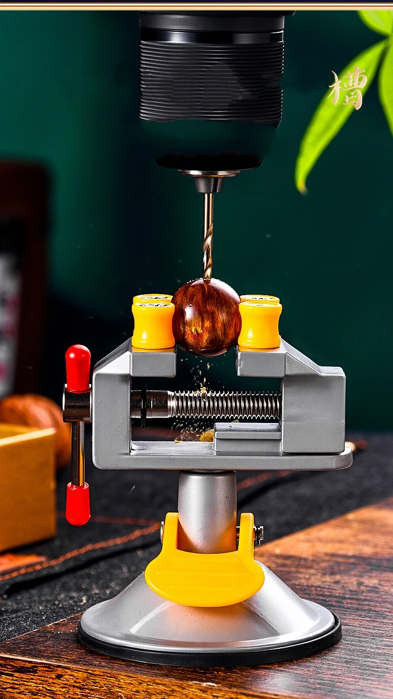 Universal Mini Table Vise Clamp 360° Suction Vice Clamp Drill Press Vise Table Bench Vice Craft Vise DIY Sculpture Craft Carving