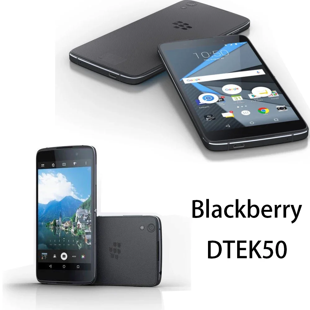 Original Unlocked BlackBerry Neon DTEK50 DTEK 50 Mobile 3G 4G LTE Octa-core 13MP 5.2\