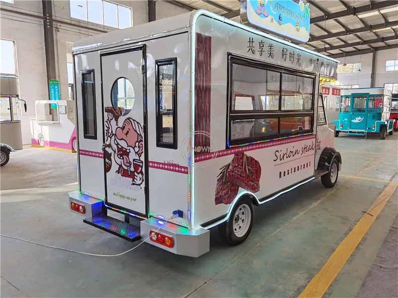 OEM Electric Fast Travel Trucks Ice Cream Food Cart Hot Dog Cart Coffee Van Truck Kiosk Food Truck For Sale In Usa