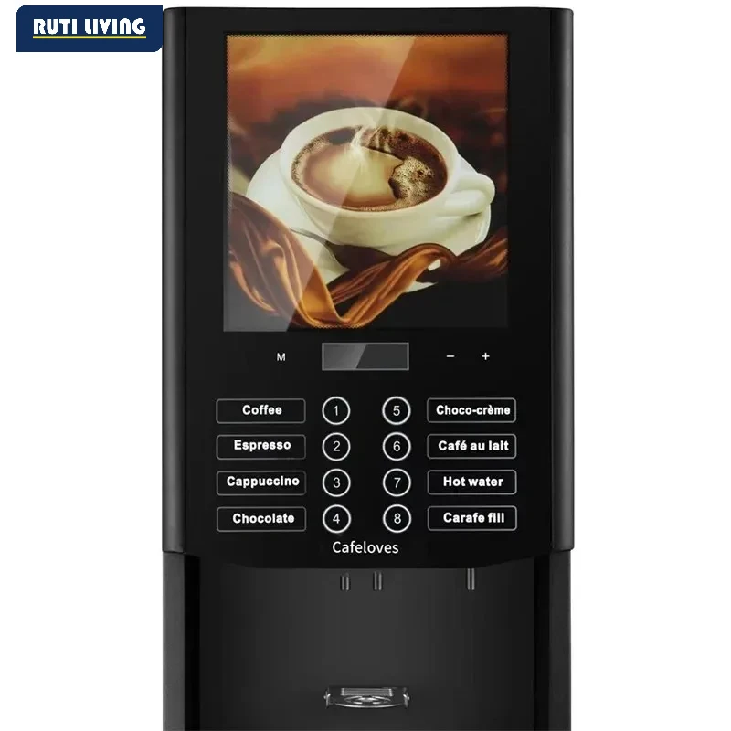 Commercial Instant Beverage Machine 6L Different Drinks Custom Automatic Compatibility Commercial Vending Coffee Machine Maker
