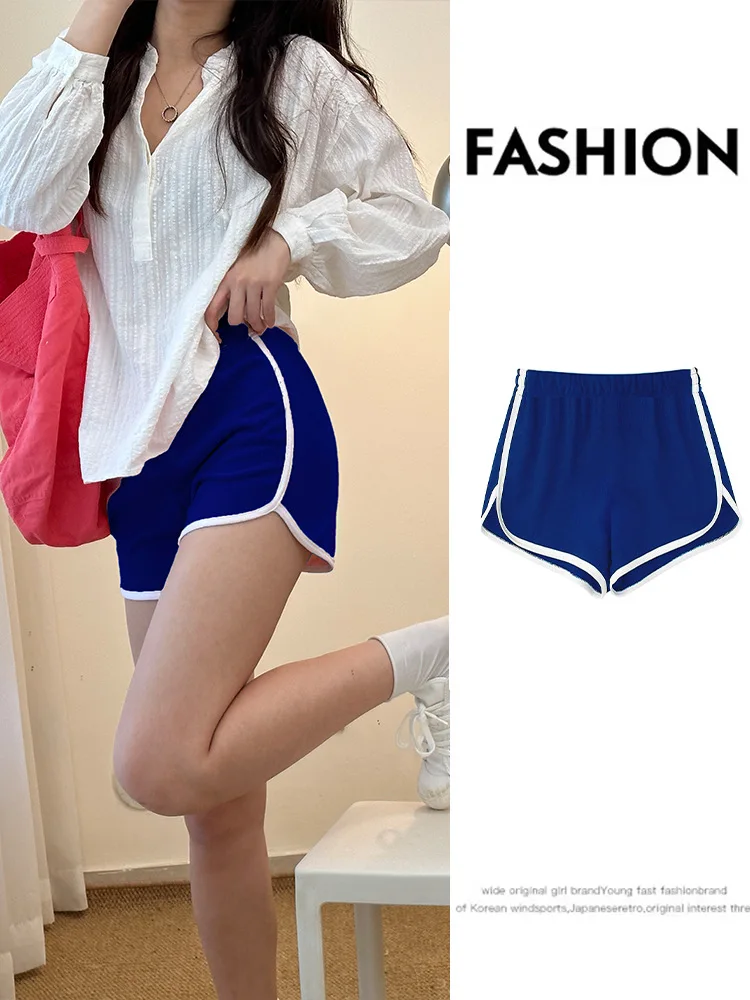 سراويل منزلية غير رسمية، سراويل أمان، سراويل يوجا، سراويل نوم، سراويل مرنة للجري للياقة البدنية مضادة للوهج للسيدات، سراويل رياضية