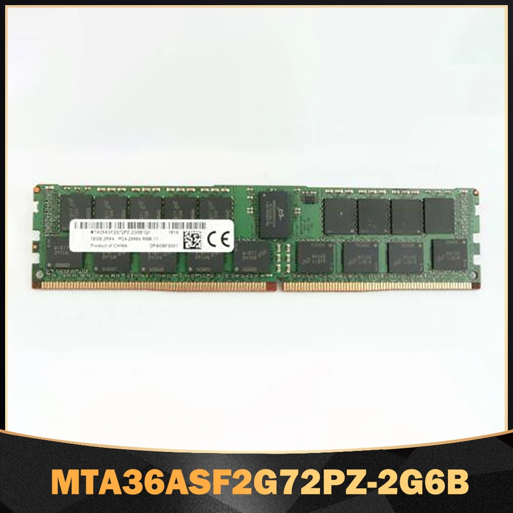 

1PCS RAM 16GB 16G 2RX4 DDR4 2666 PC4-2666V-RB2 For MT Server Memory MTA36ASF2G72PZ-2G6B