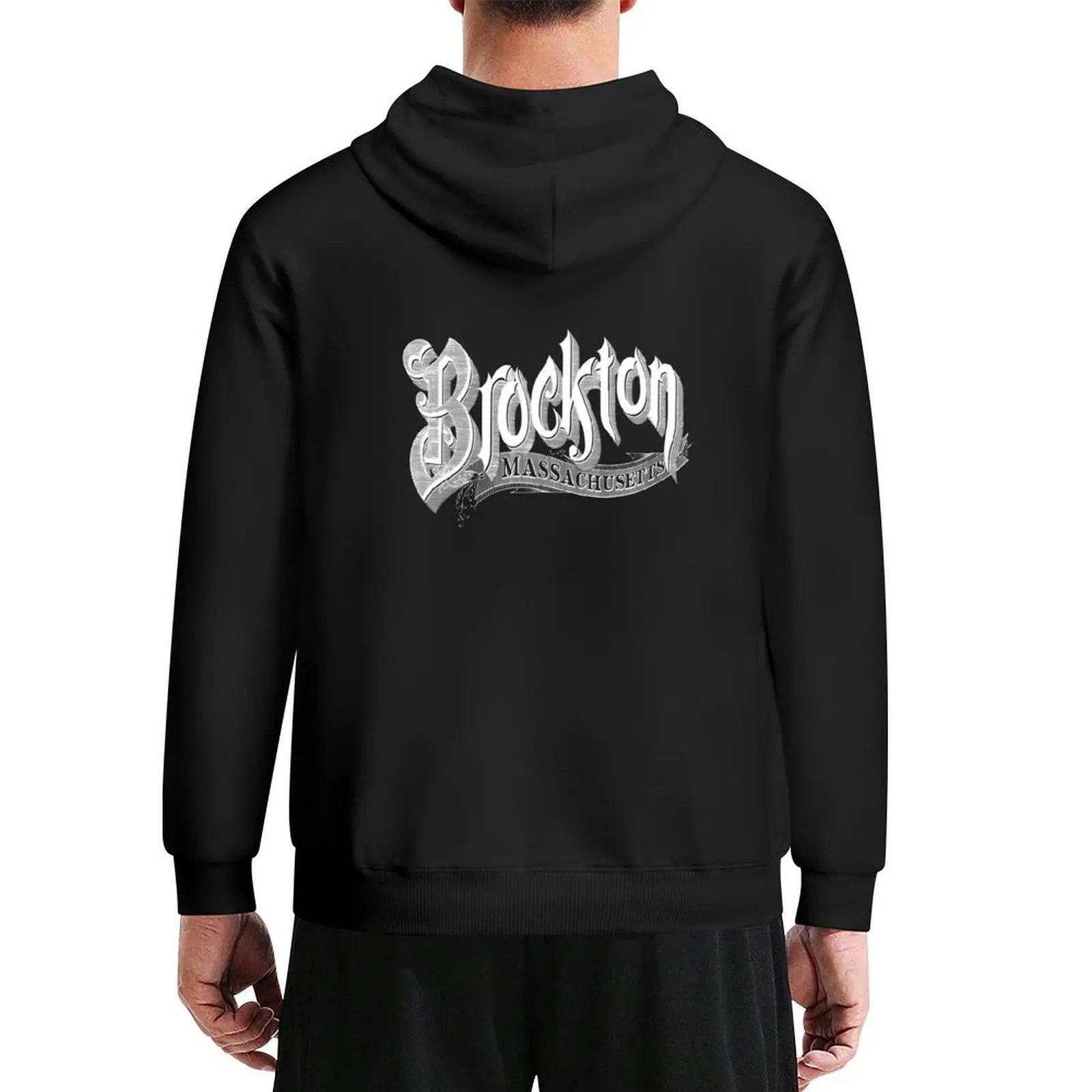 

Vintage Brockton, MA Hoodie men's clothing men's winter sweater anime clothes men clothing tracksuit men