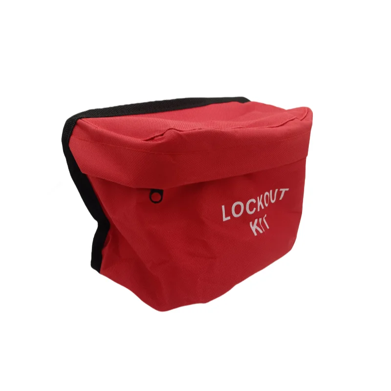 1PCS LOTO Safety Security Lockout Tagout Bag Polyester Fabric Lock Bag SJD05 Safe Lock Manufacturer