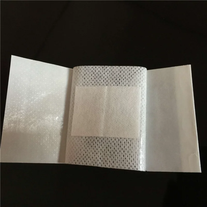 10 Stück atmungsaktive selbst klebende Wundauflage Pflaster Bandage große Wunde Erste-Hilfe-Wunde Hämostase Erste-Hilfe-Kit 6x7cm