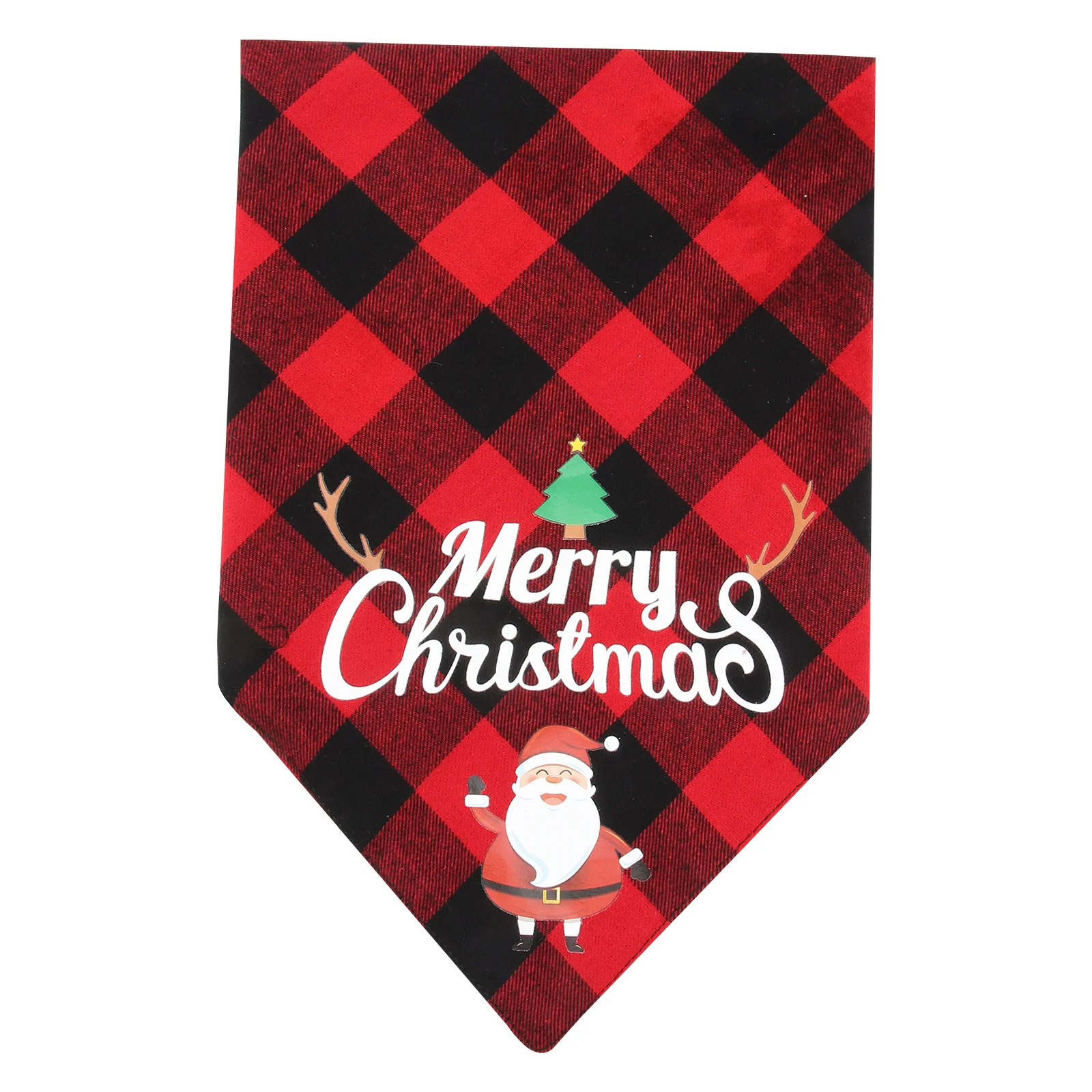 

Pet Triangle Towel Bib Puppy Collar Dog Bandana Holiday Christmas Scarf Turban Accessory for Small Dogs
