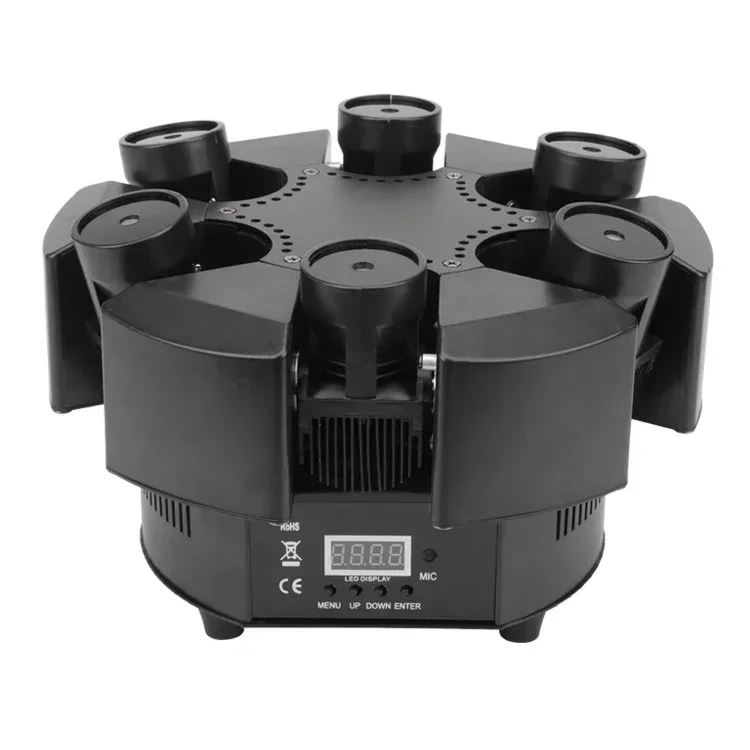 

New Stage Laser Beam Light 6 Head Smart Moving Head RGB Full Color for Nightclub Disco Show