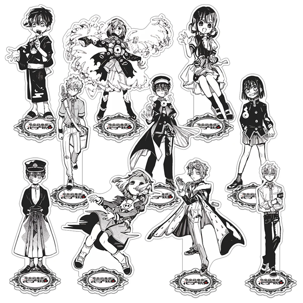 

Anime Toilet-bound Hanako-kun Acrylic Stand Model Figure Cosplay Plate Holder Topper Fans Desk Decor Plate Gifts