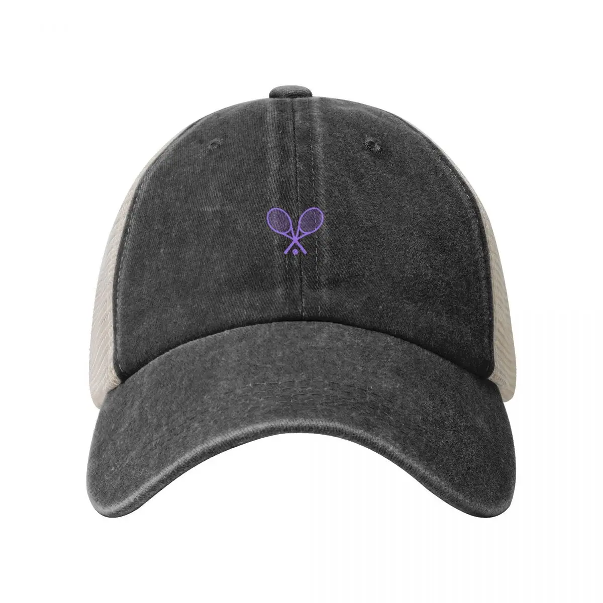 Purple Tennis Racquets Baseball Cap New In Hat New In The Hat Hats Man Women's