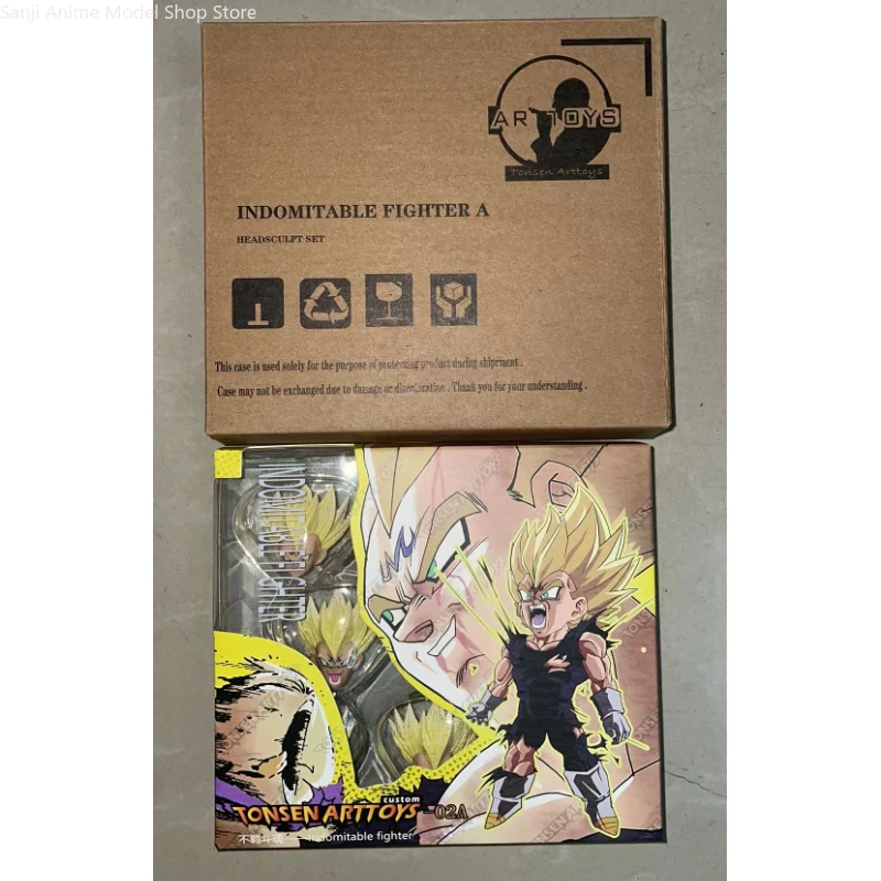 In Stock Tonsenarttoys S.H.Figuarts SHF Dragon Ball Indomitable Fighter Majin Vegeta 02A Anime Action Figure Model Accessories