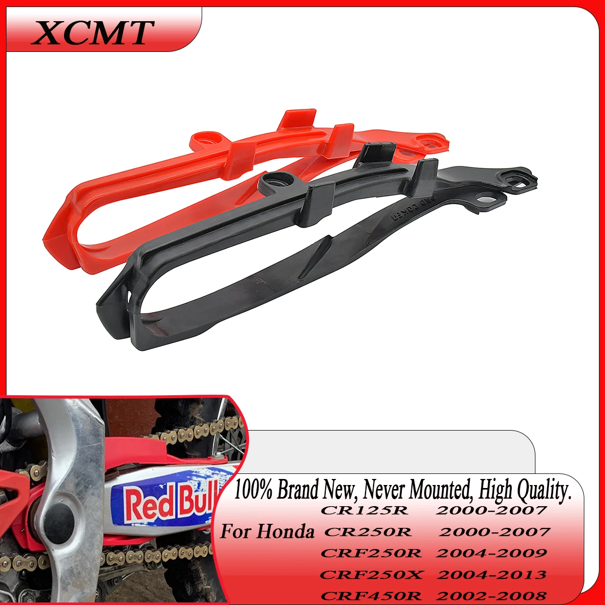 

Motorcycle Chain Slider Guide Protection Device For Honda CR125R CR250R CRF250X CRF450R CRF450X CR CRF 125R 250R 250X 450R 450X