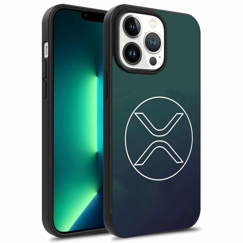 Xrp Ripple Crypto Phone Case For iPhone 16,15,14,13,12,11,Plus,Pro,Max Mini Magsafe Magnetic Wireless Charging