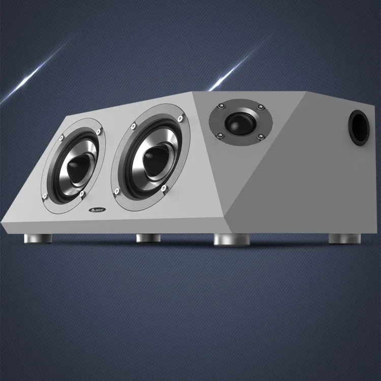 Ibass Meteor Sound Fever Altavoz Bluetooth 2.0 Subwoofer Vocal Computadora Audio de Escritorio