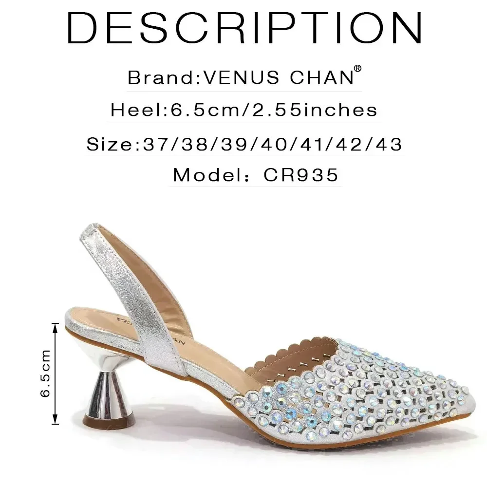 Shiny Gold Rhinestone Shoe & Bucket Bag Set | Pointed Crystal Heels, Womens Lux Wedding Eve Bridal Formal Prom Match Purse Kits