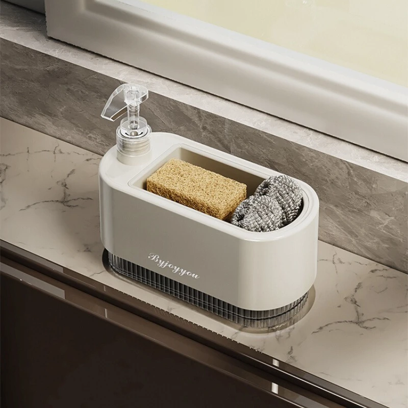 Dishwashing Liquid Dispensers Bottle Kitchen Pressers Hand Sanitizer Bottles High Appearance Level Laundry Detergent Storage Box