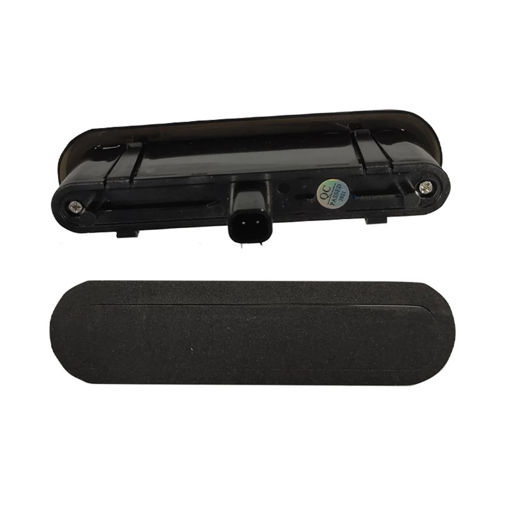 ไฟเบรคหลัง LED, ไฟเบรคกลางติดสูงสัญญาณไฟเตือนสำหรับ Suzuki Jimny JB64 JB74 2019-2021กรอบสีดำไฟสีแดง