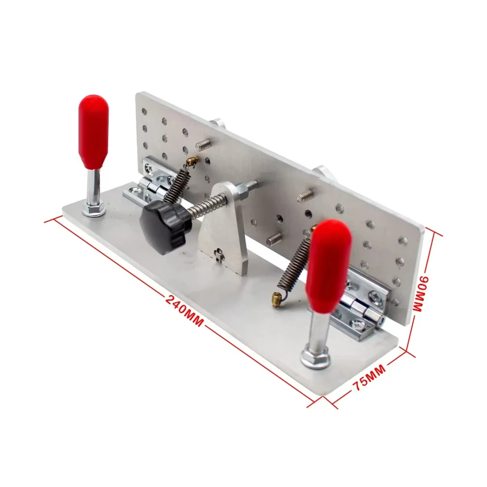 Aluminum Alloy Knife Jig for Belt Grinder – Knife Sharpener Locator, Sharpening Clip for Belt Sander/Belt Machine