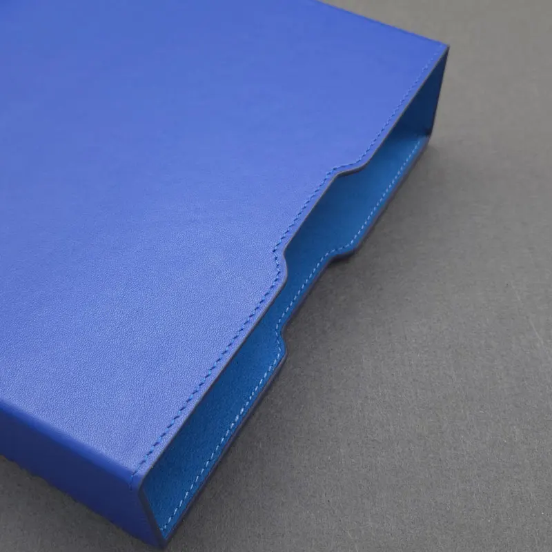 A6 Custom-Made Real Leather Case Cover for QULOOS QH1 LPS view 5