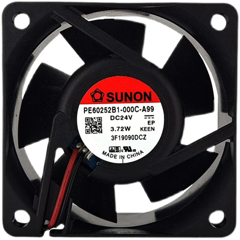 

PE60252B1-000C-A99 6025 DC 24v 3.72w 6900rpm quasi ball axial cooling fan 6cm cooler