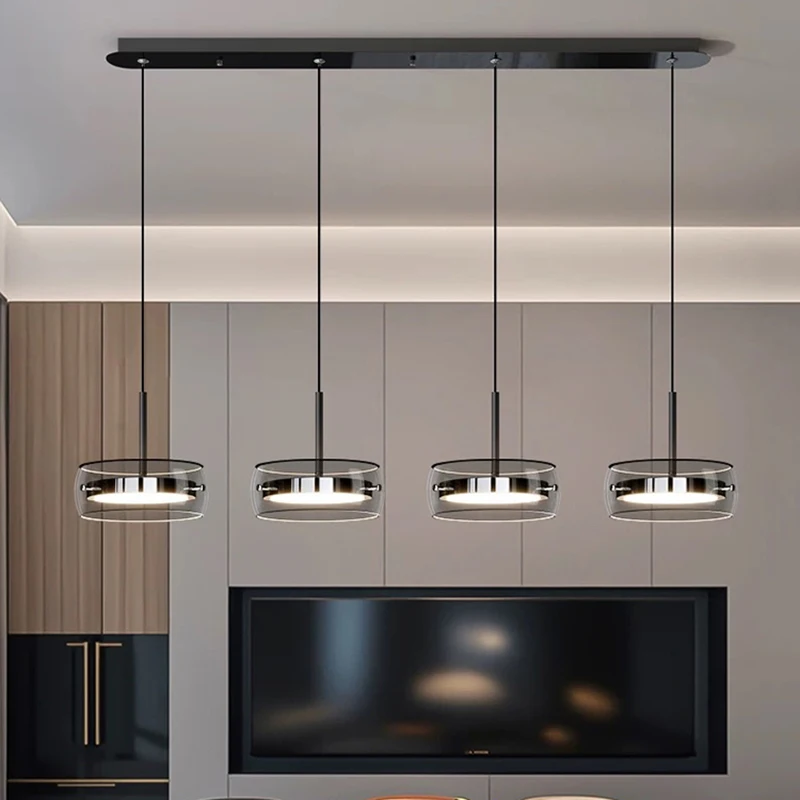 

glass Modern home decor led lights pendant light lamps for living room Chandeliers for dining room hanging light indoor lighting