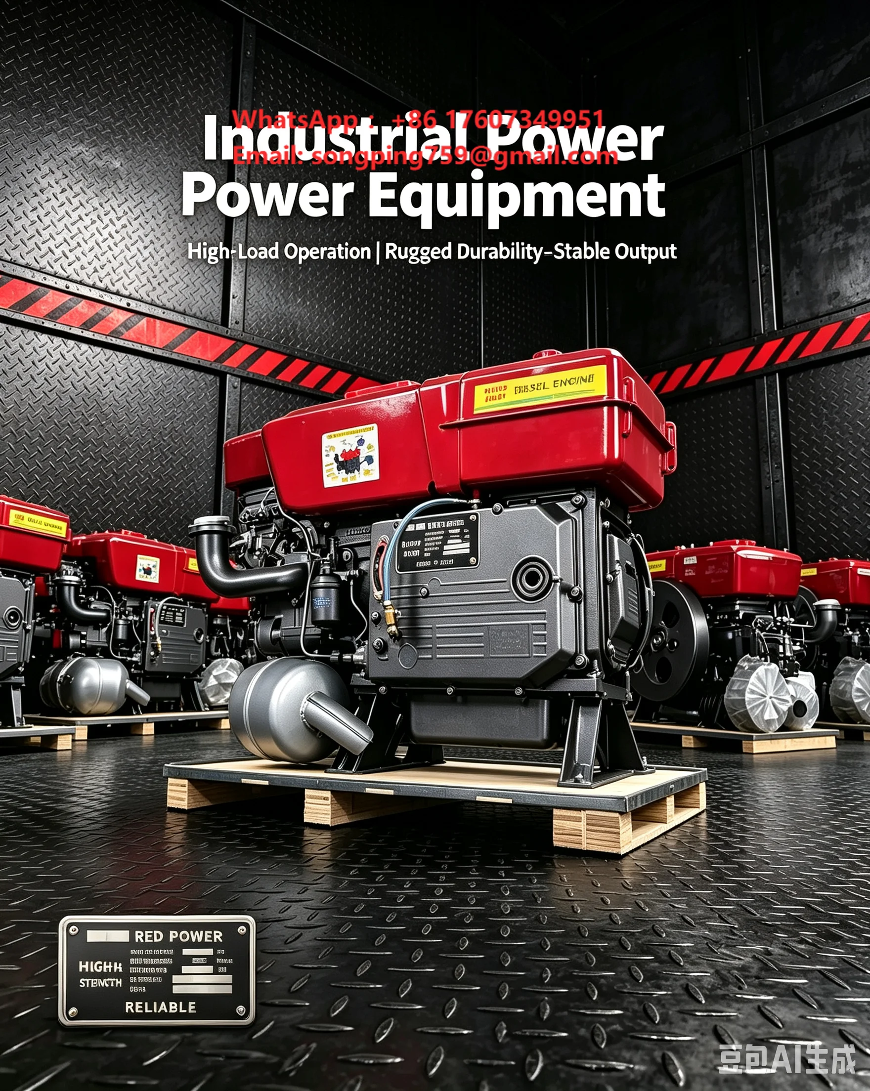 ZS1125 Single-Cylinder Water-Cooled Diesel Engine 28HP Euro 3 Electric Start Easy to Operate Direct Factory Supply