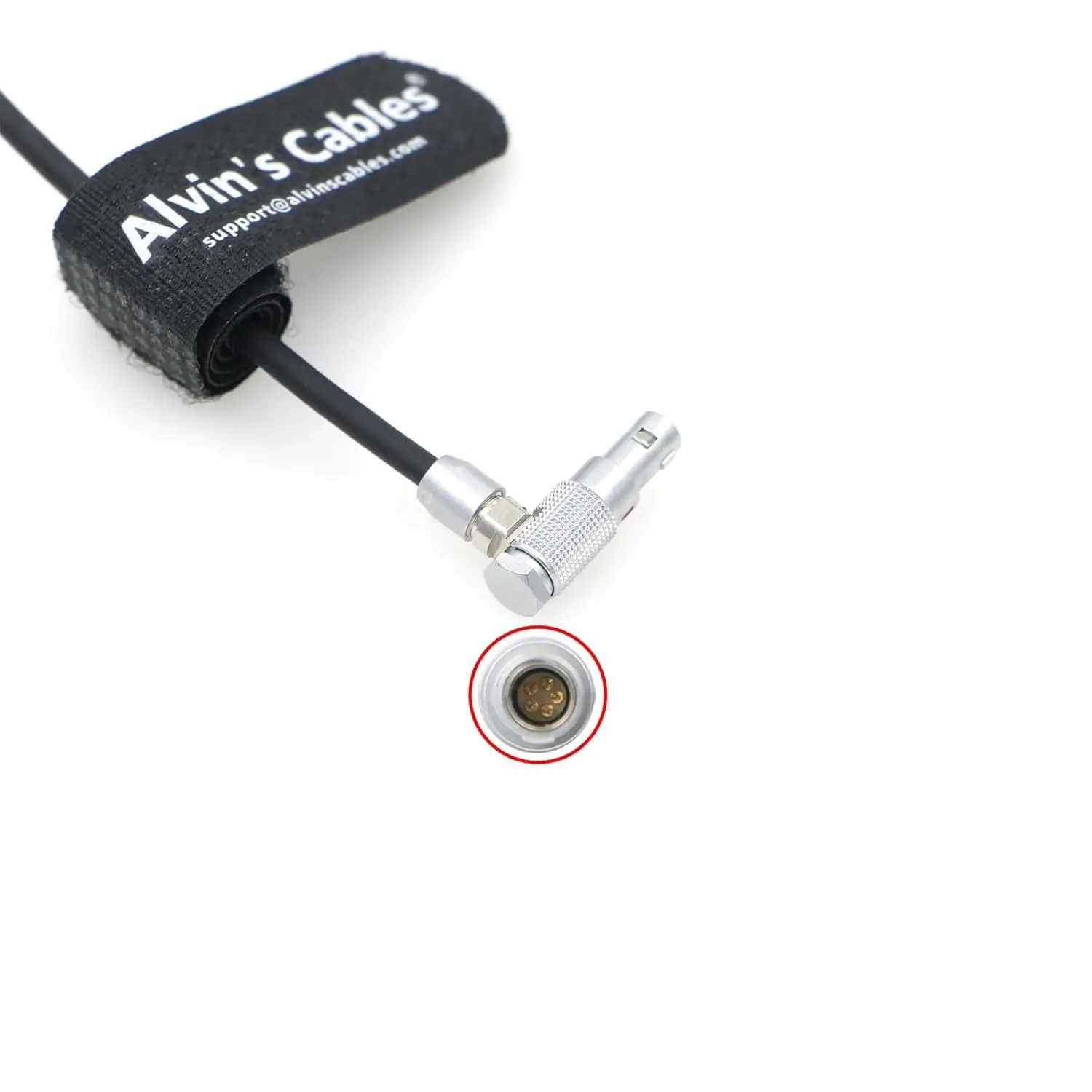 Alvin's Cables 00B Cable de audio macho de 5 pines para RED V-Raptor |   Cable de repuesto RED Komodo-X para adaptador RED DSMC3 de 5 pines a XLR dual