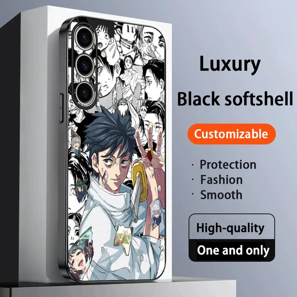 Чехол для телефона с изображением аниме-персонажа Оккоцу Юты для Samsung Galaxy S26 S25 S24 S23 S22 S21 Plus Ultra Note20, мягкий, черный