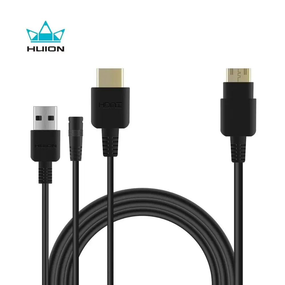 3 in 1 Cable  Power Data Cablefor  Pen Display GT-156HD