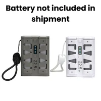 Kit DIY de batterie externe portable 22,5 W à charge rapide bidirectionnelle, boîtier de batterie 21700 à dégagement rapide, alimentation d'urgence 6