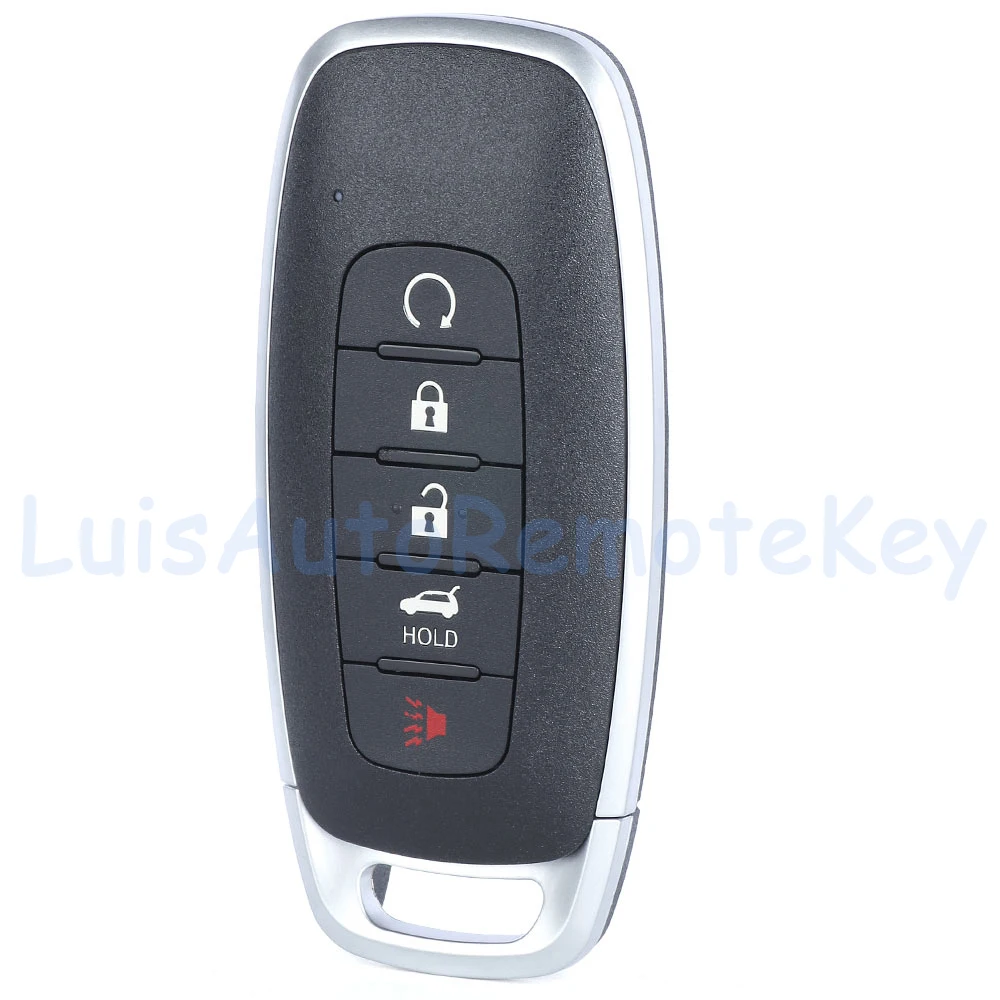 5 Buttons Smart Remote Car Key Fob 433MHz 4A Chip for Nissan Rogue Pathfinder Ariya 2022 2023 2024 FCC ID: KR5TXPZ3 285E3-7LA7A view 6