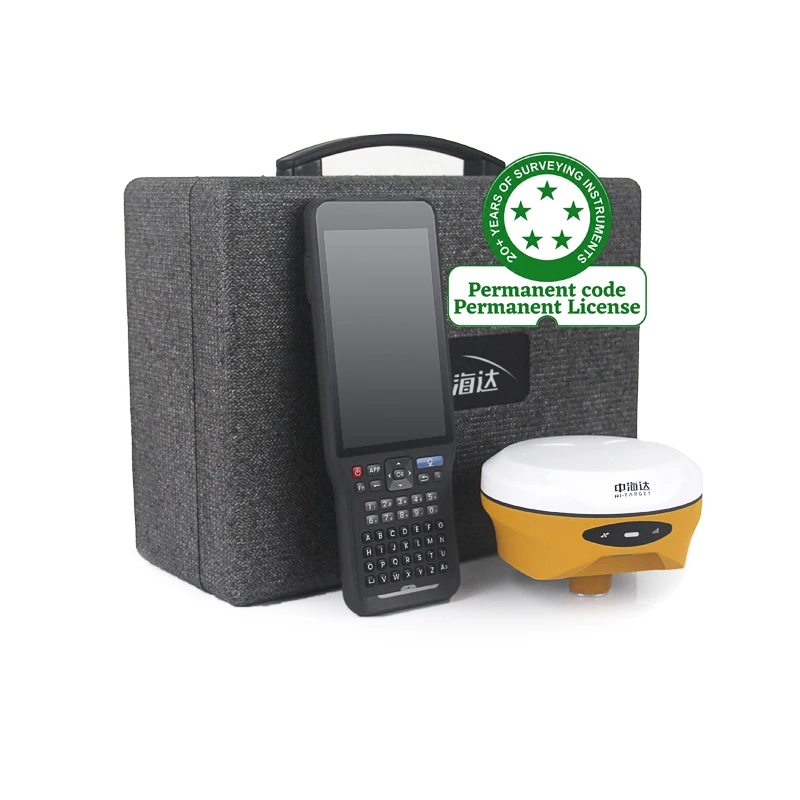 Hi‑Target V300 RTK GNSS Receiver IMU Tilt Measurement AR Stakeout iHand55 Handset for Engineering Topographic Survey