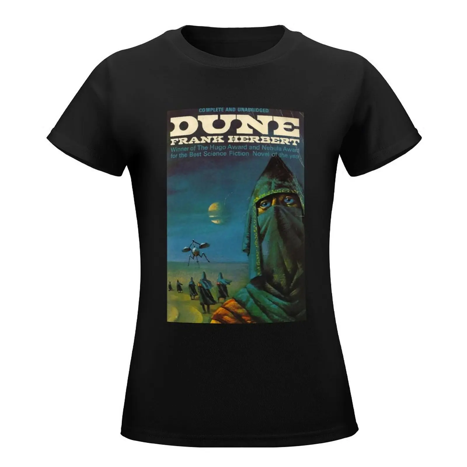 Dune Sci Fi Book Cover T-Shirt animal print shirt for girls cute clothes Aesthetic clothing summer clothes for Women