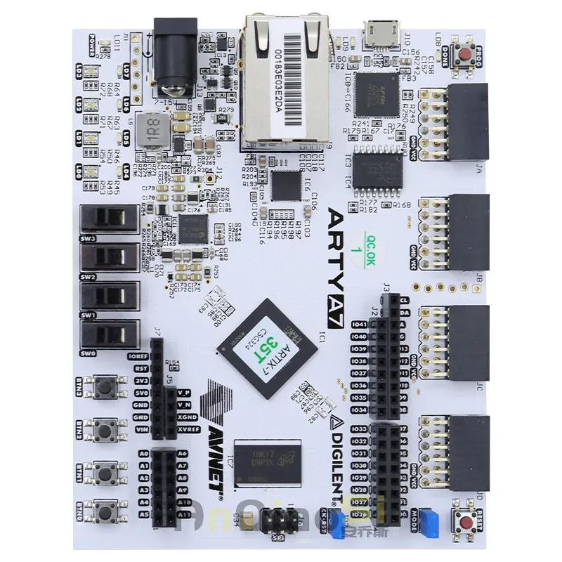 Arty A7-35T Artix-7 Xilinx FPGA RISC-V High Speed Development Board Digilent