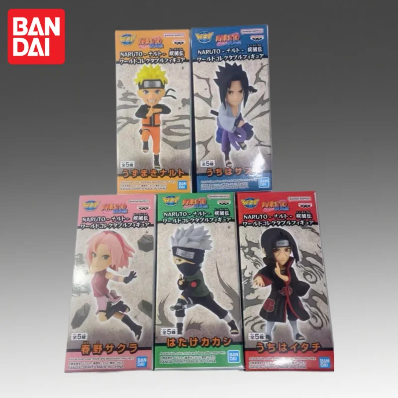 

In Stock Bandai Original Banpresto Wcf Naruto Naruto Sasuke Action Figure Model Doll Brand New Boxed Anime Characters Toys Model