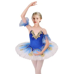 Peacock children's ballet dress, girls' ballet dress, costumes for children's ballet dancers, costumes for program performances