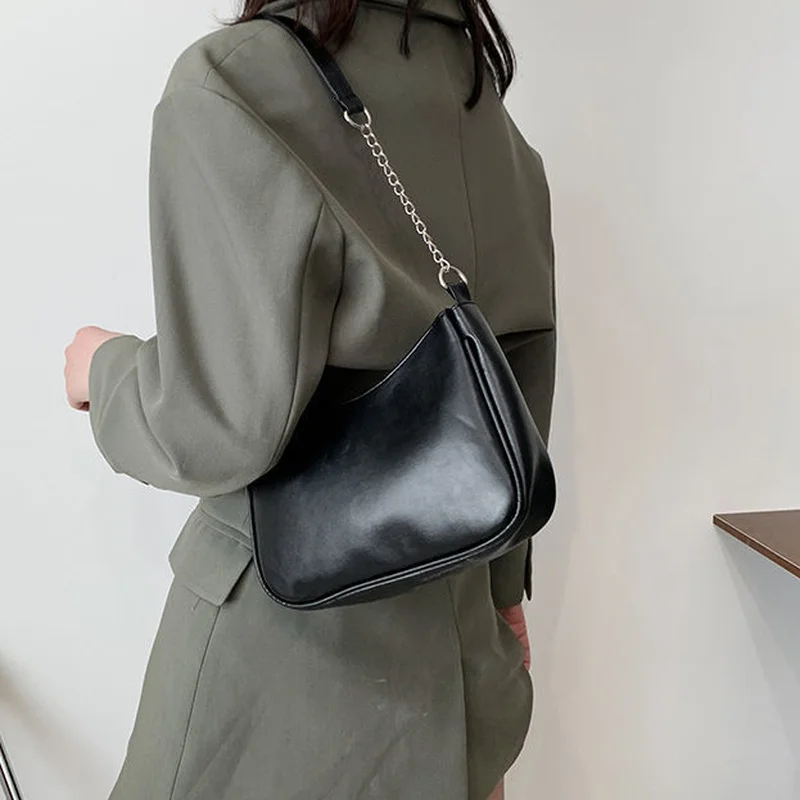 2022 New Simple Fashion Korea Retro Cute Solid Color Chic Mini Lipstick Bag One Shoulder Crossbody Bag