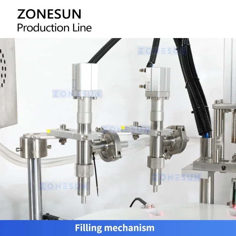 Zonesun ZS-AFCL7 Verpackungsmaschine für Kleberflaschen, Abfüll- und Verschließ- und Etikettiermaschine